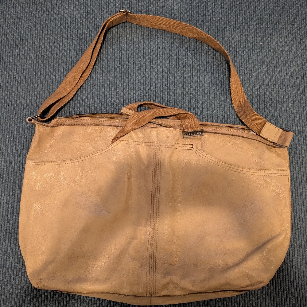 Diesel Leather Duffle Bag